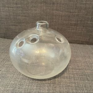 HOLMEGAARD Denmark Michael Bang Vase Hull Meteor Signature